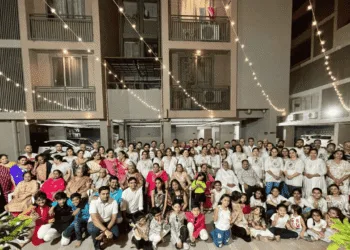 Shivalik Platinum Navratri Celebration captures the spirit of community love
