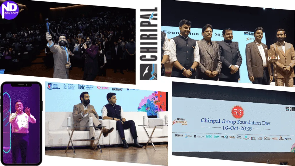 Vikrant Massey Ignites Chiripal Group Foundation Day!