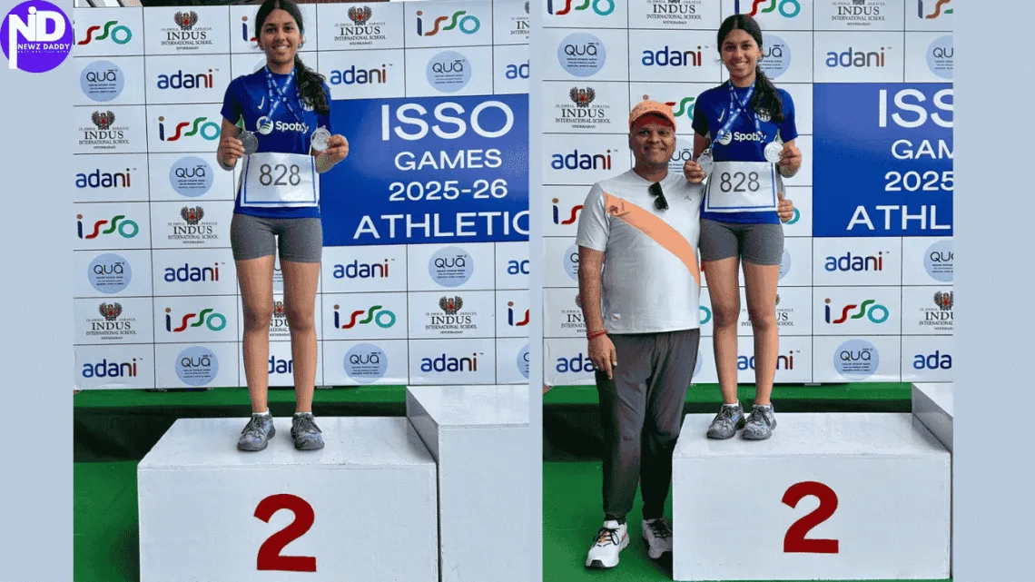 Anika Todi Shines At School Sports Stage With Two Medals