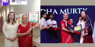 Bookflix 2025 opened at Adani International School in Ahmedabad