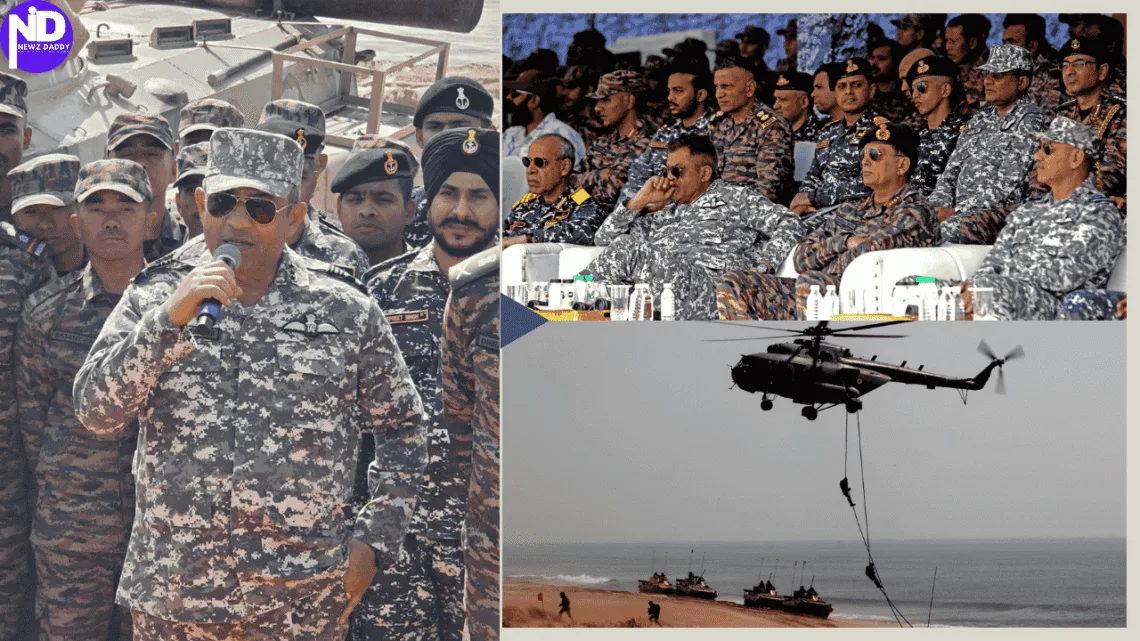 CULMINATION OF TRI SERVICES EXERCISE (TSE-2025) “TRISHUL” 