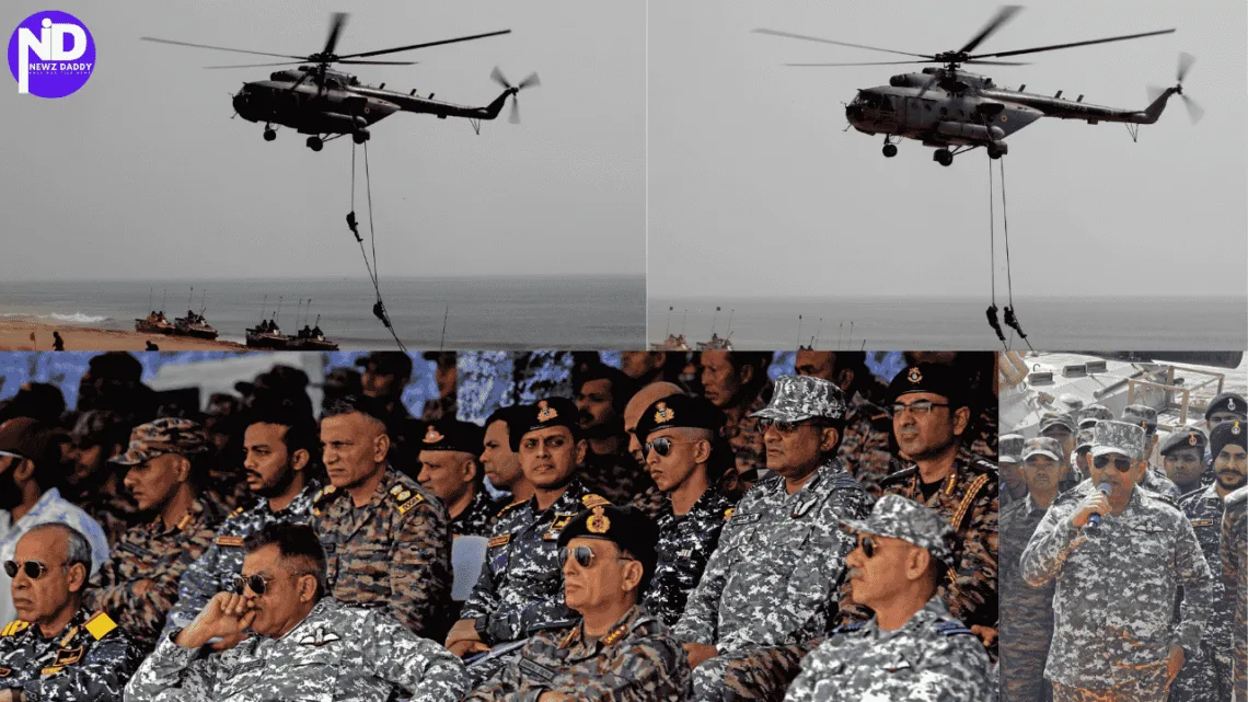 India Shines as Tri Services Exercise Trishul Hits Peak