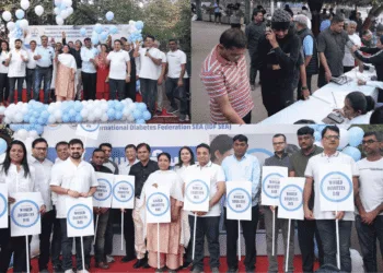 World Diabetes Day Ahmedabad: City Unites in Blue for Health