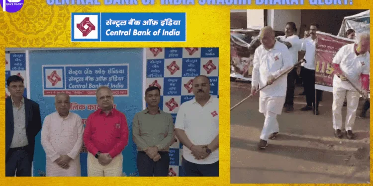 Central Bank of India Swachh Bharat Glory!