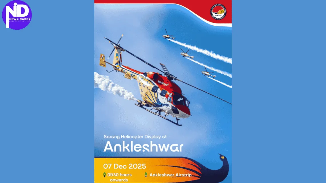 Gujarat Gears Up for Sarang Helicopter Display Magic