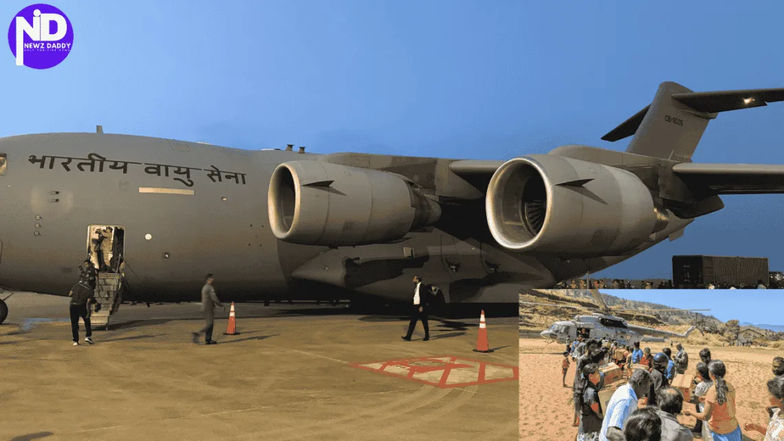 IAF humanitarian mission drives powerful rescue hope