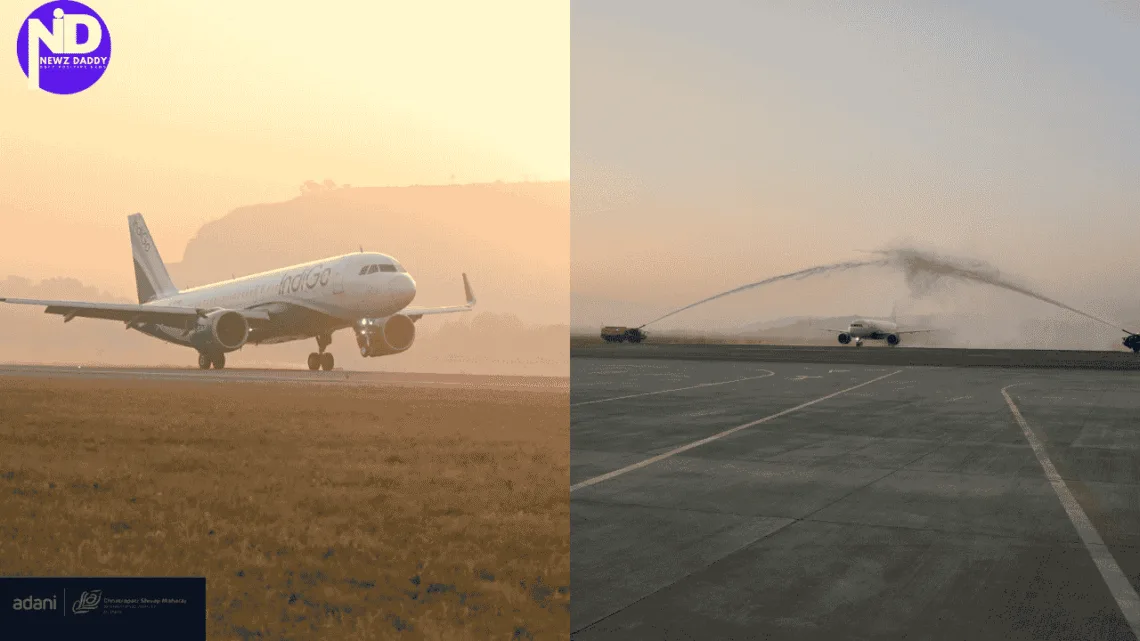 Navi Mumbai International Airport Takes First Historic Flight