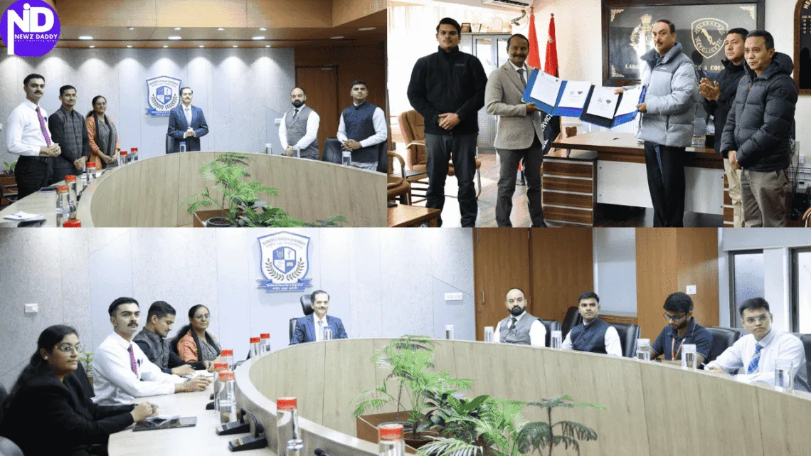 RRU Ladakh Police MoU Powers SMART Policing Vision