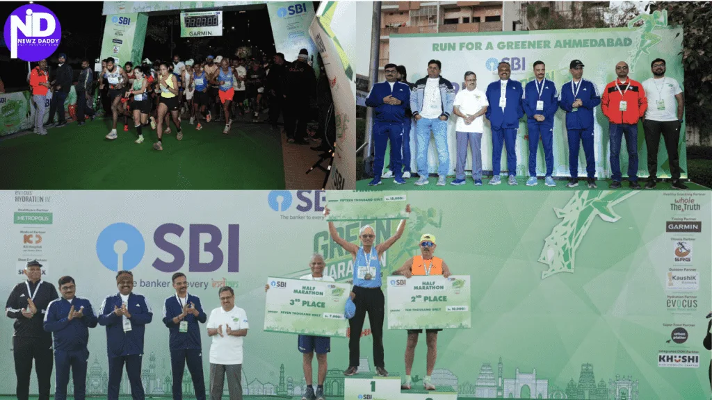 SBI Green Marathon Sparks Green Pride Across Ahmedabad