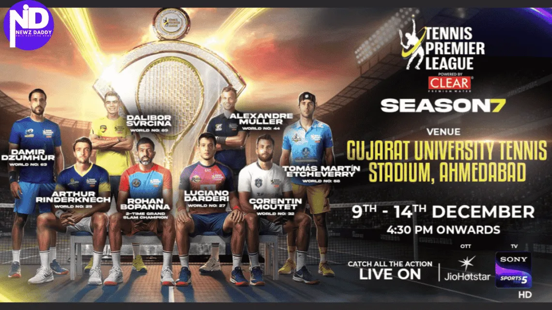 Tennis Premier League Ignites Ahmedabad