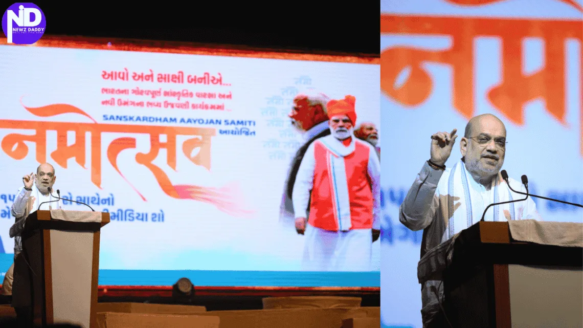 Viksit Bharat 2047 Lights a National Dream at Sanskar Dham