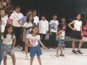 Small Girls Getting Ready Show Their Talent in The Future