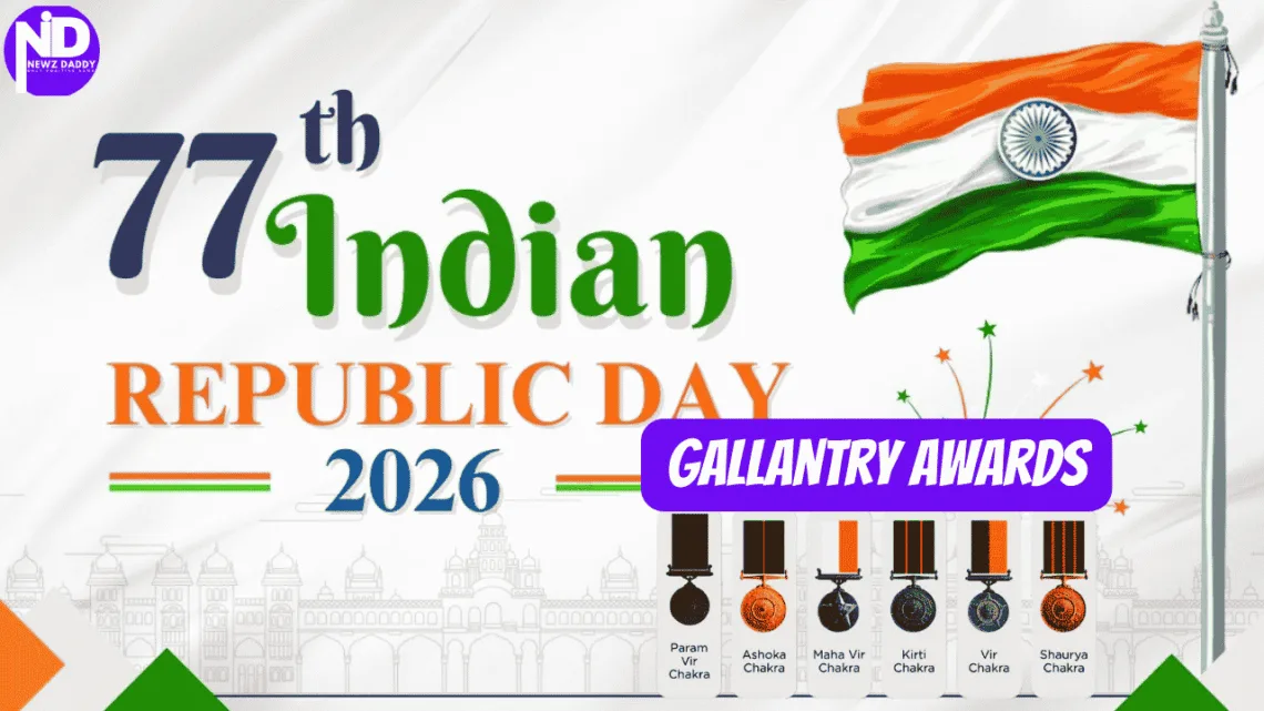77 Indian Republic Day Gallantry Awards