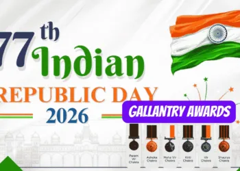 77 Indian Republic Day Gallantry Awards