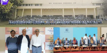 Dhirubhai Ambani University Convocation, DAU convocation 2026, DA-IICT Gandhinagar, Gandhinagar university news, Gujarat education news, university convocation India, higher education Gujarat, engineering university India, data science education India, agriculture analytics courses, design education India, Indian university convocation, academic excellence India, IIT Madras leadership, multidisciplinary education India, private universities Gujarat, PhD awards India, postgraduate education India, BTech ICT India, MTech ICT India, student graduation ceremony, university research culture, alumni achievement India, Tina Ambani message education, Indian education milestones, convocation ceremony Gandhinagar, technology education India, law education Gujarat, future-ready graduates India