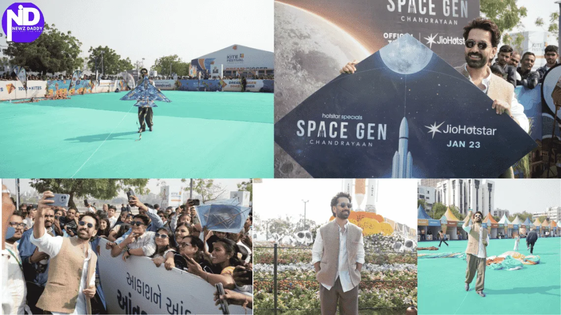 Ahmedabad Sky Lights Up Ahead of Space Gen: Chandrayaan