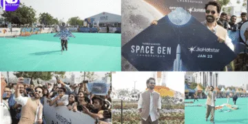 Ahmedabad Sky Lights Up Ahead of Space Gen: Chandrayaan