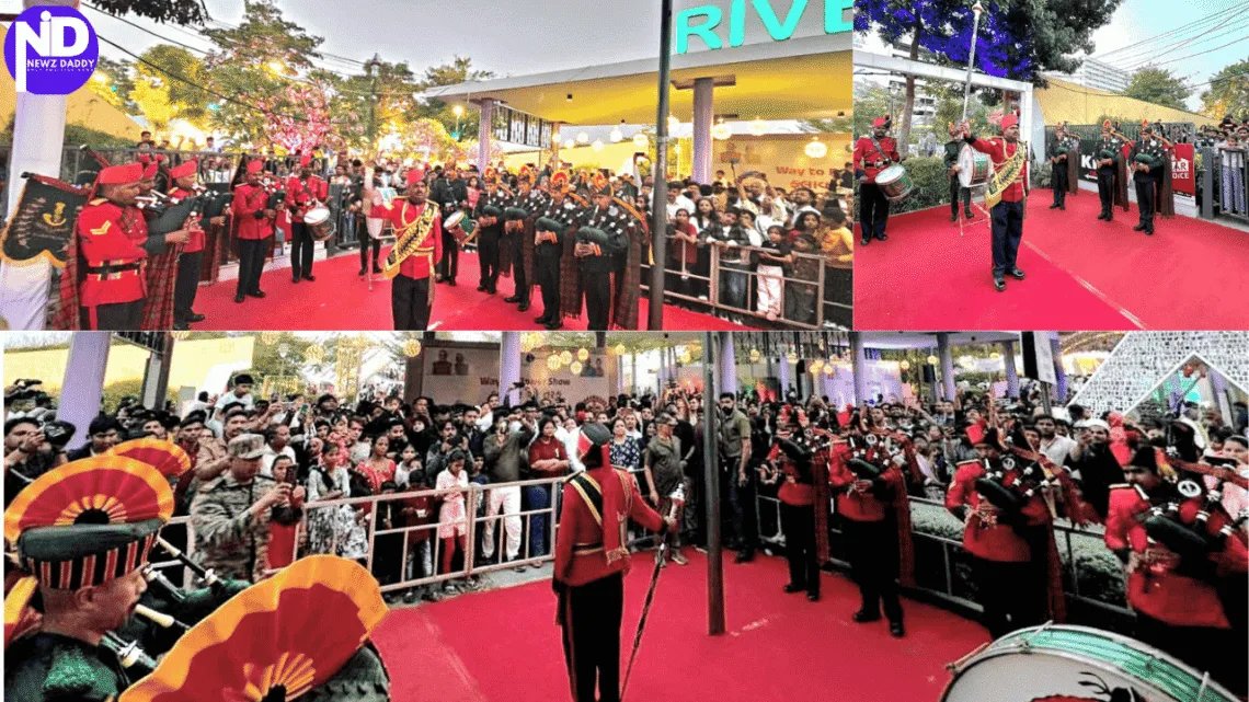 Indian Army Military Band Display Stirs Pride at Sabarmati
