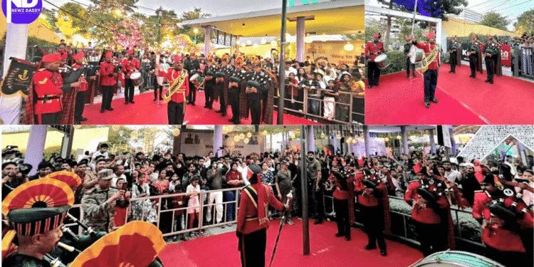 Indian Army Military Band Display Stirs Pride at Sabarmati