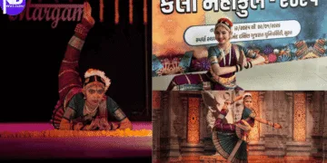 Janki Dave Bharatanatyam Triumph at State Kala Mahakumbh