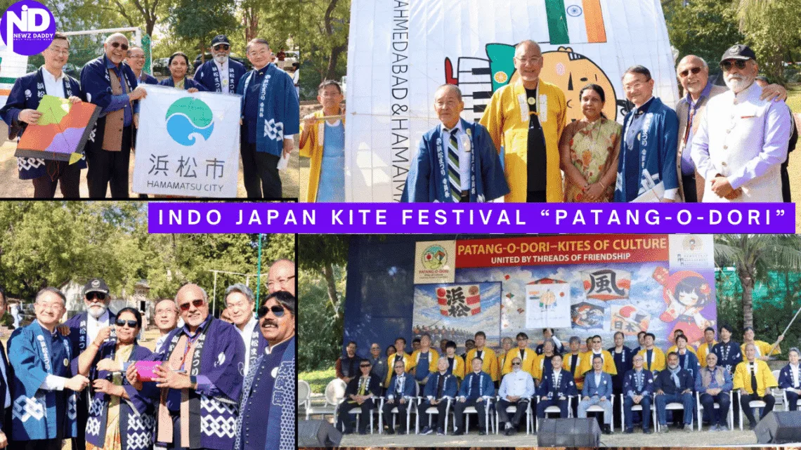 Kite Festival Blends Japan With Gujarat