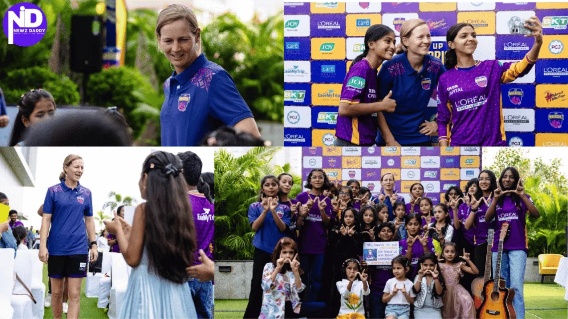 Meg Lanning UP Warriorz Captain Welcome Wins Young Hearts