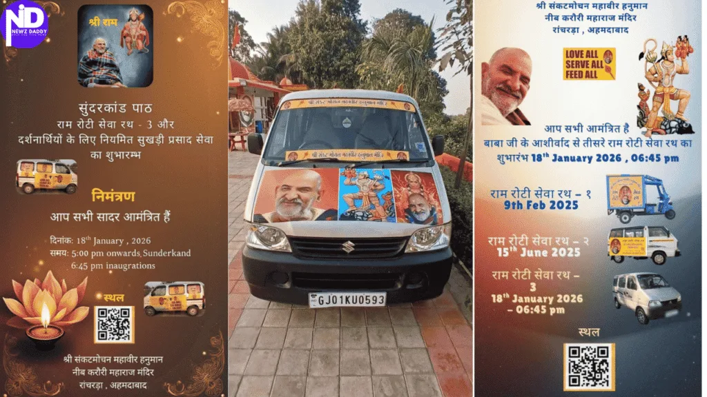 Ram Roti Seva Rath Ahmedabad Marks a Powerful Step of Seva