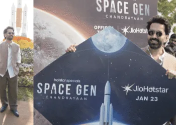 See Space Gen: Chandrayaan Shine Amid Kite Festival Joy