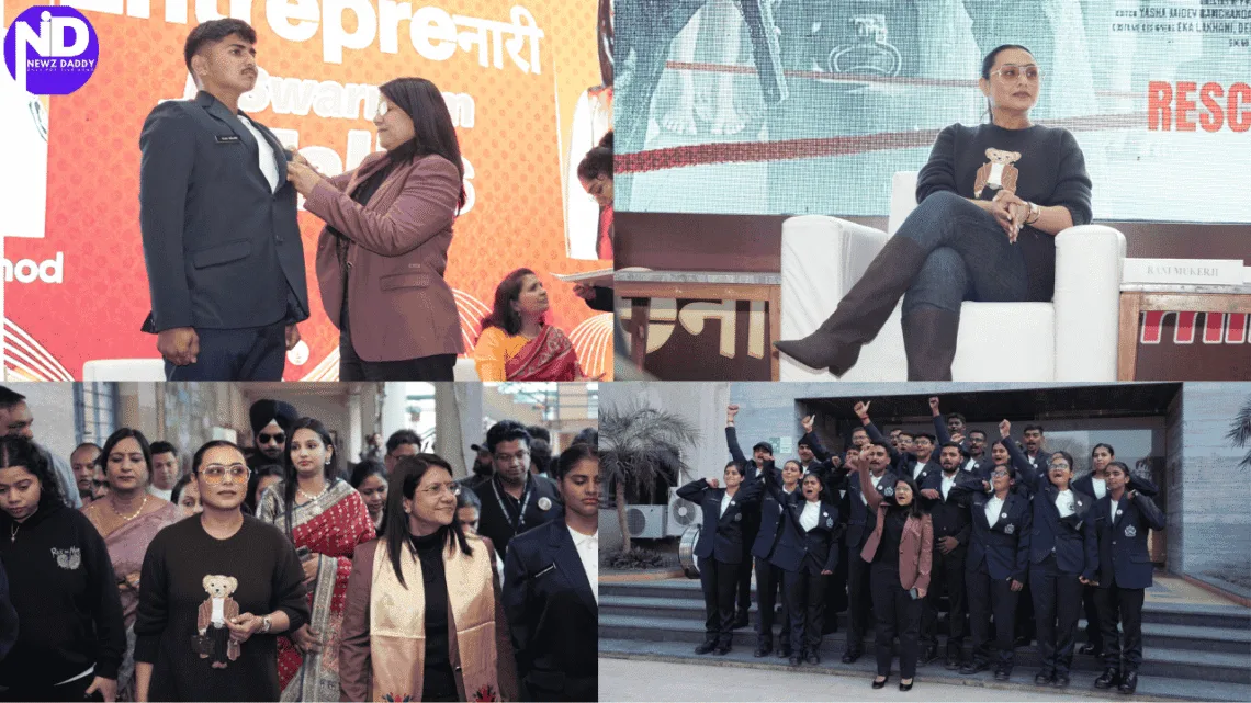 Women's Empowerment Shines as Rani Mukerji Inspires Youth
