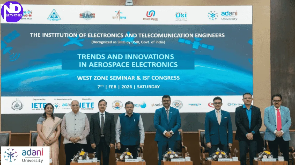 Adani University IETE Seminar 2026 Sparks Aerospace Push