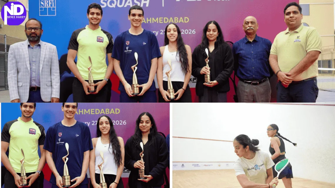 HCL Squash PSA Challenger Indian Tour lights up Ahmedabad