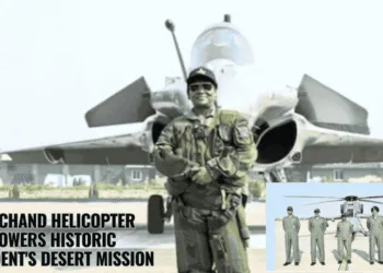 Prachand helicopter powers historic President's desert mission
