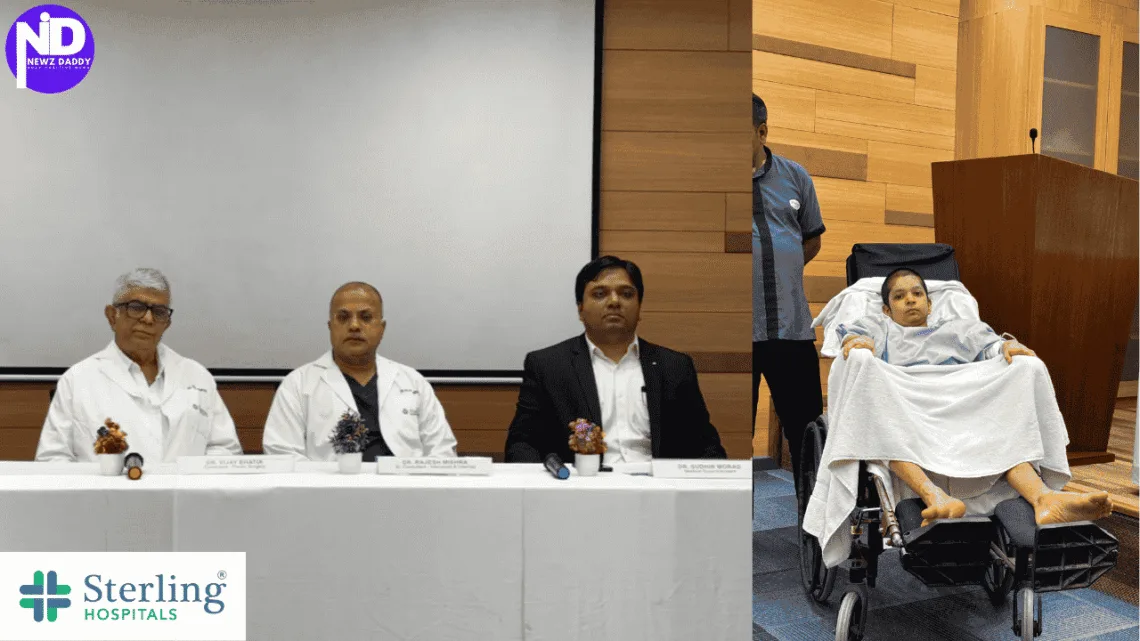 Sterling Hospitals Ahmedabad Saves Burned Child’s Life