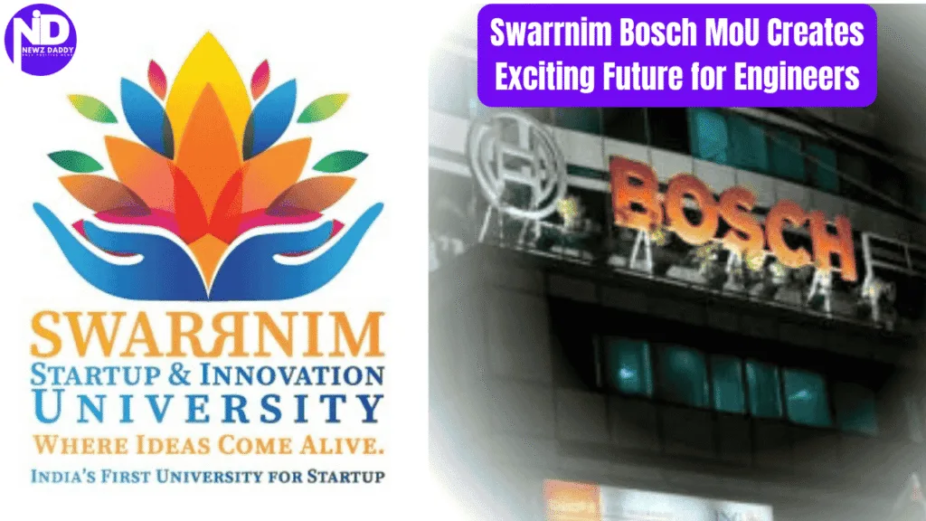 Swarrnim Bosch MoU Creates Exciting Future for Engineers