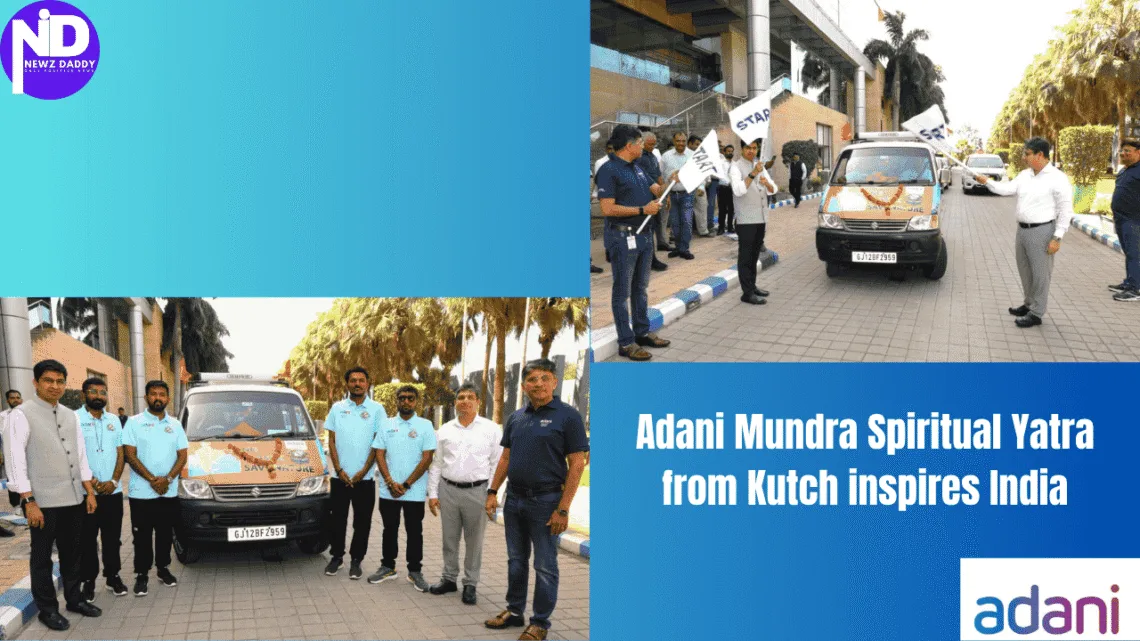 Adani Mundra Spiritual Yatra, Adani Group yatra, Mundra Kutch pilgrimage, Gujarat spiritual journey, Jyotirling yatra India, Char Dham pilgrimage India, Pashupatinath Temple Nepal yatra, Adani Ports Mundra event, plastic free campaign India, save nature India campaign, spiritual tourism India, India Nepal religious yatra, eco friendly pilgrimage India, Shrimad Bhagwat Katha Adani, Kutch news today, Gujarat latest news, Adani social initiative, green awareness campaign India, religious tourism India, no plastic save nature, Mundra port news, Adani Ports news, cultural yatra India, Indian pilgrimage routes, Nepal temple pilgrimage, environmental awareness India, sustainable events India, devotional journey India, spiritual India trending, India green mission news