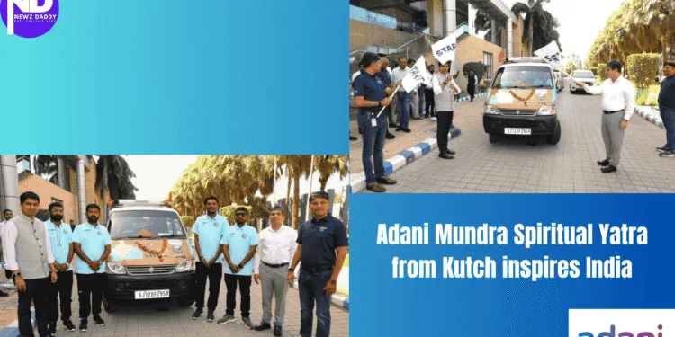 Adani Mundra Spiritual Yatra, Adani Group yatra, Mundra Kutch pilgrimage, Gujarat spiritual journey, Jyotirling yatra India, Char Dham pilgrimage India, Pashupatinath Temple Nepal yatra, Adani Ports Mundra event, plastic free campaign India, save nature India campaign, spiritual tourism India, India Nepal religious yatra, eco friendly pilgrimage India, Shrimad Bhagwat Katha Adani, Kutch news today, Gujarat latest news, Adani social initiative, green awareness campaign India, religious tourism India, no plastic save nature, Mundra port news, Adani Ports news, cultural yatra India, Indian pilgrimage routes, Nepal temple pilgrimage, environmental awareness India, sustainable events India, devotional journey India, spiritual India trending, India green mission news