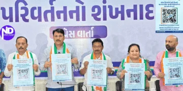 Gujarat local body elections Congress, Gujarat local body elections, Gujarat Congress, Gujarat Pradesh Congress Committee, Amit Chavda, Tushar Chaudhary, Congress youth candidates, Gujarat municipal elections, Gujarat municipal corporation polls, Ahmedabad local body elections, Surat local body elections, Gujarat panchayat elections, Congress QR code application, Congress candidate selection Gujarat, Congress anti corruption campaign Gujarat, Gujarat bogus voters issue, Gujarat voter list reduction, Congress women representation Gujarat, SC ST OBC representation Gujarat, Congress local self government Gujarat, Congress Aapke Dwaar campaign, Kisan Aakrosh Yatra Gujarat, Jan Aakrosh Yatra Gujarat, Ahmedabad Municipal Corporation, Surat Municipal Corporation, Rajiv Gandhi Bhavan Ahmedabad, Gujarat politics 2026, Congress mayor candidates Gujarat, youth in Gujarat elections, Congress clean governance promise