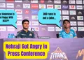 IPL 2026 - Gujarat Titans Press Conference - Ashish Nehra And Captain Shubhman Gill - Narendra Modi Stadium