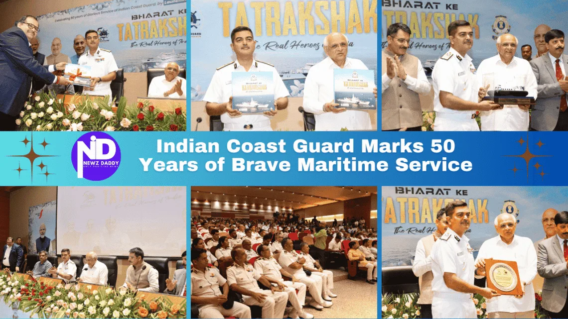Indian Coast Guard Marks 50 Years of Brave Maritime Service