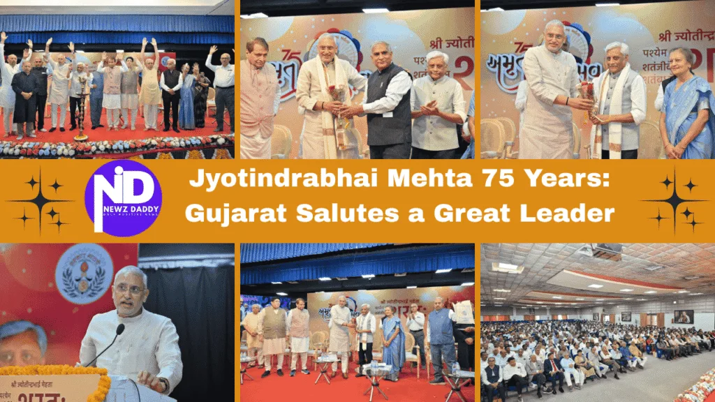 Jyotindrabhai Mehta 75 Years: Gujarat Salutes a Great Leader