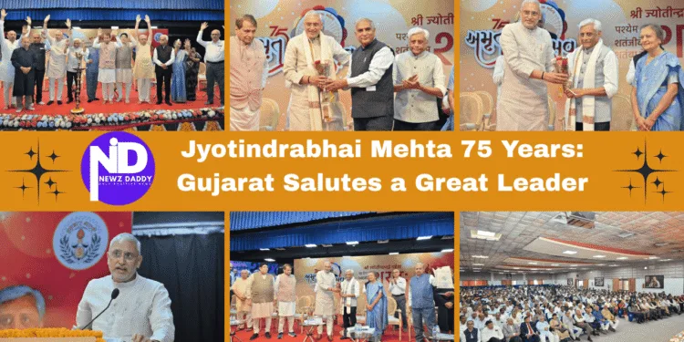 Jyotindrabhai Mehta 75 Years: Gujarat Salutes a Great Leader