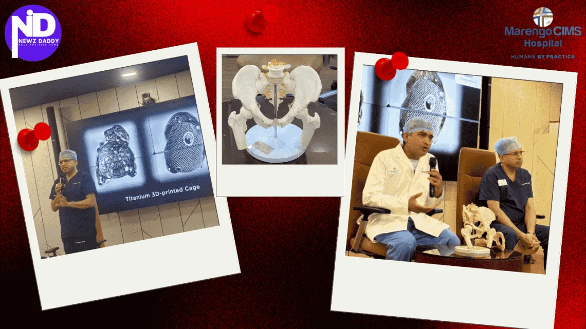 Marengo CIMS Hospital's 3D-Printed Hip Reconstruction