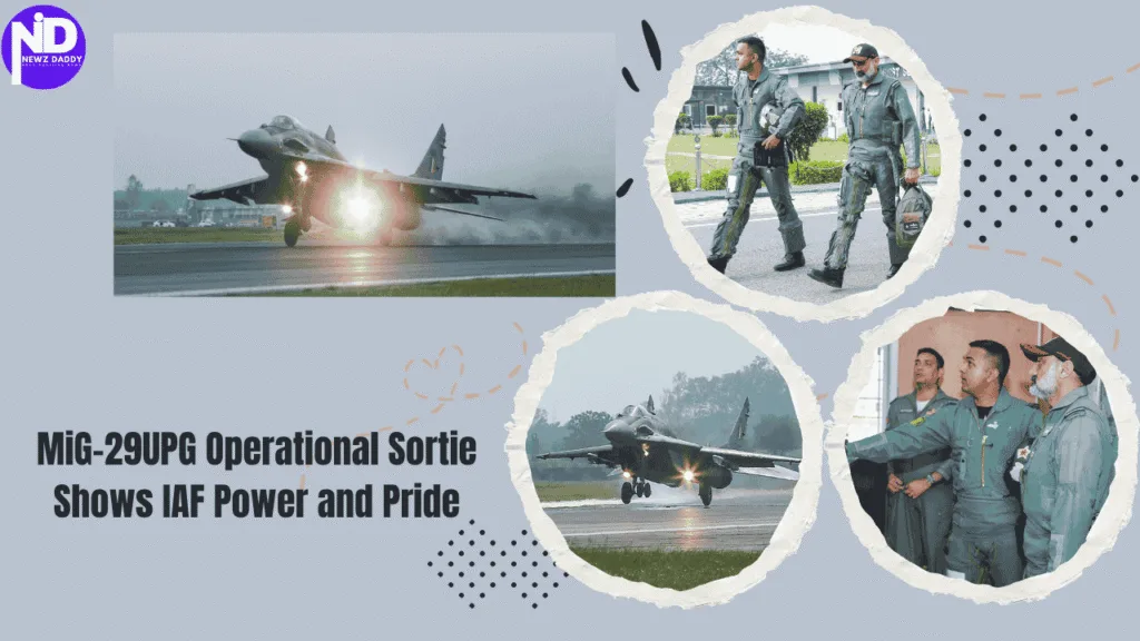 MiG-29UPG Operational Sortie Shows IAF Power and Pride