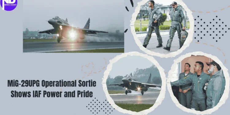 MiG-29UPG Operational Sortie Shows IAF Power and Pride
