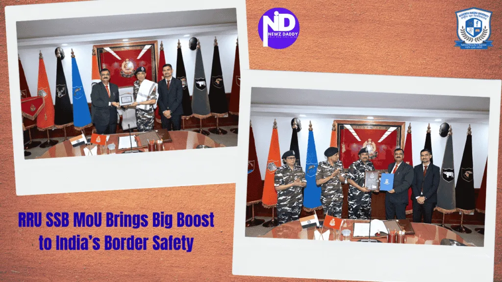 RRU SSB MoU Brings Big Boost to India’s Border Safety