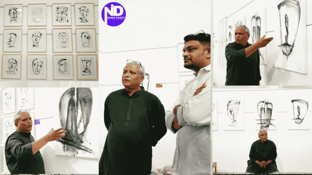 Rajendra Kadia FaceSurface Exhibition Inspires Ahmedabad Art Scene