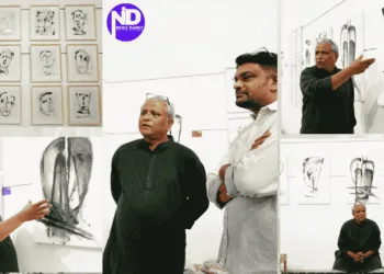 Rajendra Kadia FaceSurface Exhibition Inspires Ahmedabad Art Scene