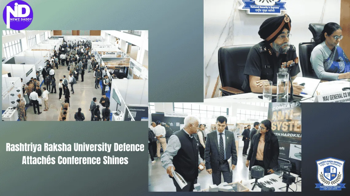 Rashtriya Raksha University Defence Attachés Conference Shines