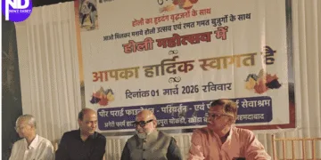 Senior Citizens' Holi Celebration Wins Hearts in City