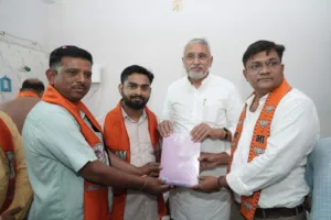 Gujarat BJP President Shri Jagdish Vishvakarma in Patan City